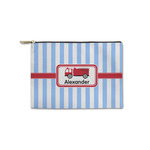 Firetruck Zipper Pouch - Small - 8.5"x6" (Personalized)