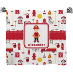 Firefighter Character Bath Towel w/ Name or Text