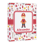 Firefighter Character Canvas Print - 16x20 (Personalized)