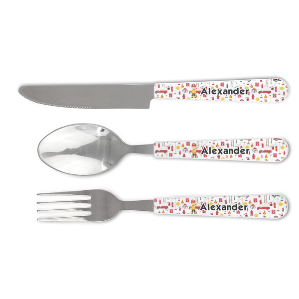 Custom Firefighter Character Cutlery Set (Personalized)