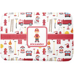 Firefighter Character Dish Drying Mat w/ Name or Text