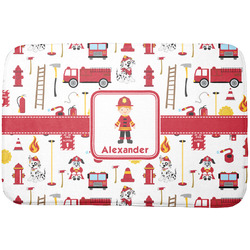 Firefighter Character Dish Drying Mat w/ Name or Text