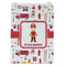 Firefighter Character Jewelry Gift Bag - Matte - Front