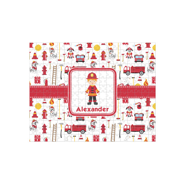 Custom Firefighter Character 252 pc Jigsaw Puzzle (Personalized)