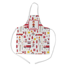 Firefighter Character Kid's Apron - Medium (Personalized)