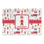 Firefighter Character Large Rectangle Car Magnet (Personalized)