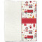 Firefighter Character Linen Placemat - Folded Half