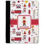 Firefighter Character Notebook Padfolio w/ Name or Text