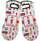 Firefighter Character Neoprene Oven Mitt -Set of 2 - Front