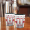 Firefighter Character Shot Glass - Two Tone - LIFESTYLE