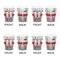 Firefighter Character Shot Glass - White - Set of 4 - APPROVAL