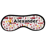 Firefighter Character Sleeping Eye Masks - Large (Personalized)