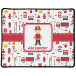 Firefighter Character Large Gaming Mouse Pad - 12.5" x 10" (Personalized)