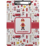 Firefighter Character Clipboard (Personalized)