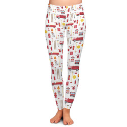 Firefighter Character Ladies Leggings - Extra Large