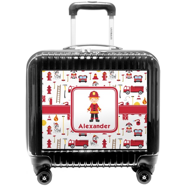 Custom Firefighter Character Pilot / Flight Suitcase w/ Name or Text