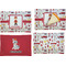 Firefighter Set of Rectangular Appetizer / Dessert Plates