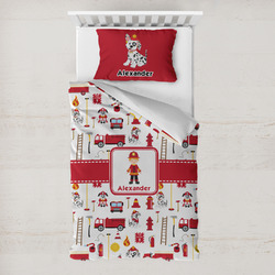 Firefighter Character Toddler Bedding Set - With Pillowcase (Personalized)