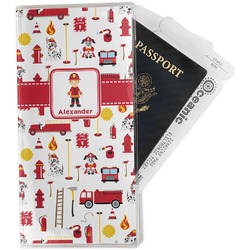 Firefighter Character Travel Document Holder