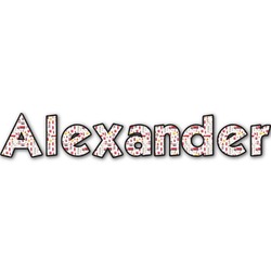 Firefighter Character Name/Text Decal - Medium (Personalized)
