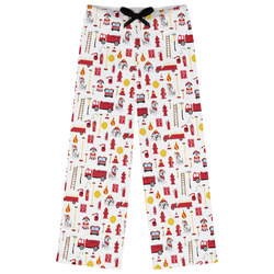 Firefighter Character Womens Pajama Pants - XS