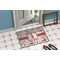 Firefighter for Kids Door Mat Lifestyle