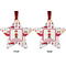 Firefighter for Kids Metal Star Ornament - Front and Back