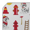 Firefighter for Kids Octagon Placemat - Single front (DETAIL)