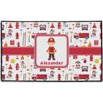 Firefighter Character Door Mat - 60"x36" w/ Name or Text