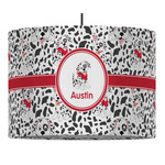 Dalmation 16" Drum Pendant Lamp - Fabric (Personalized)