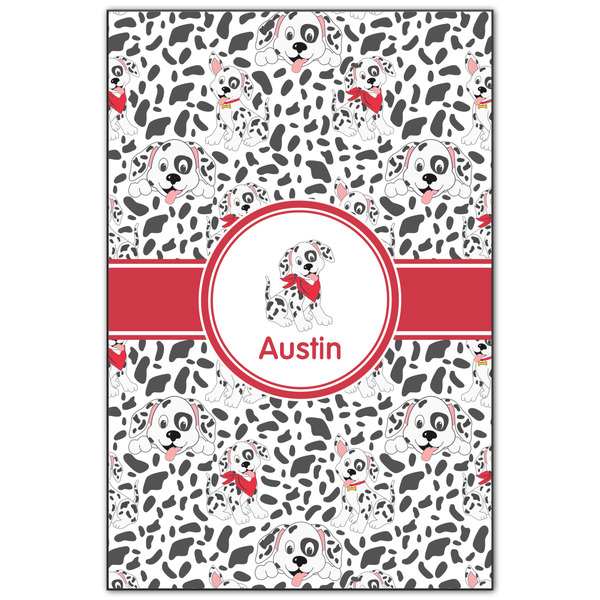 Custom Dalmation Wood Print - 20x30 (Personalized)