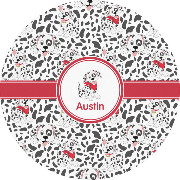 Custom Dalmation Multipurpose Round Labels - 5" (Personalized)