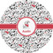 Dalmation 5" Multipurpose Round Label - Single Sticker