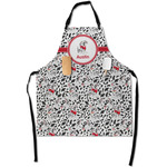 Dalmation Apron With Pockets w/ Name or Text