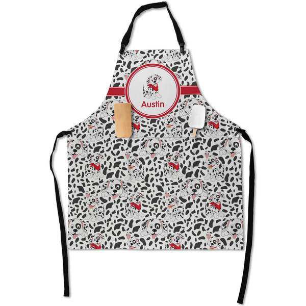 Custom Dalmation Apron With Pockets w/ Name or Text