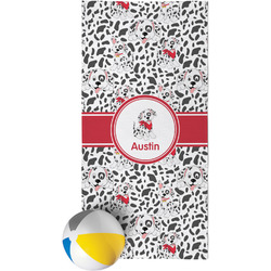 Dalmation Beach Towel (Personalized)