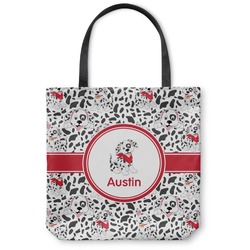 Dalmation Canvas Tote Bag - Medium - 16"x16" (Personalized)