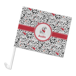 Dalmation Car Flag - Large (Personalized)