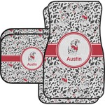 Dalmation Car Floor Mats Set - 2 Front & 2 Back (Personalized)