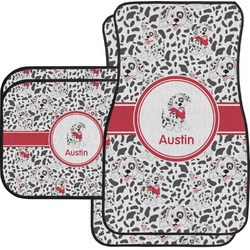 Dalmation Car Floor Mats Set - 2 Front & 2 Back (Personalized)