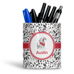 Dalmation Ceramic Pen Holder