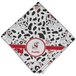 Dalmation Cloth Dinner Napkin - Single w/ Name or Text