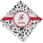 Dalmation Cloth Cocktail Napkin - Single w/ Name or Text