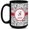 Dalmation Coffee Mug - 15 oz - Black Full