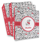 Dalmation 3 Ring Binder - Full Wrap (Personalized)