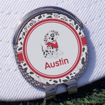 Dalmation Golf Ball Marker - Hat Clip