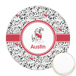 Dalmation Printed Cookie Topper - 2.5" (Personalized)
