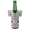 Dalmation Jersey Bottle Cooler - Set of 4 - FRONT (on bottle)