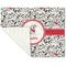 Dalmation Linen Placemat - Folded Corner (single side)