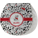 Dalmation Burp Pad - Velour w/ Name or Text